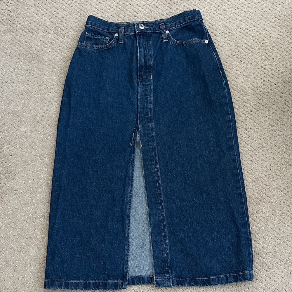 Mango Women’s Denim Skirt